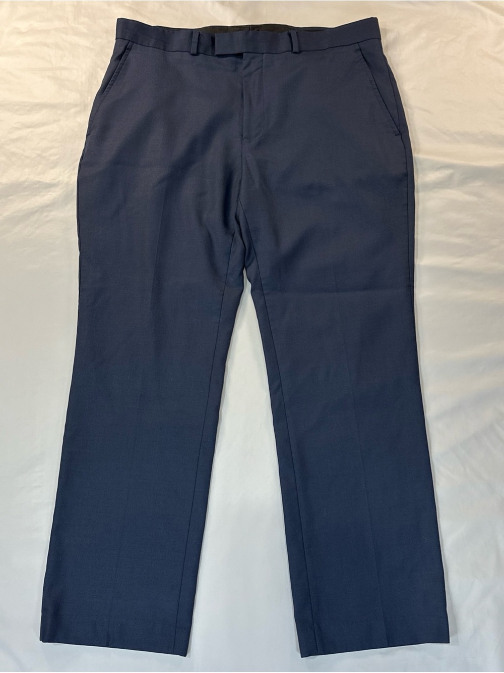 Kenneth Cole New York Navy Blue Men's Dress Pants
